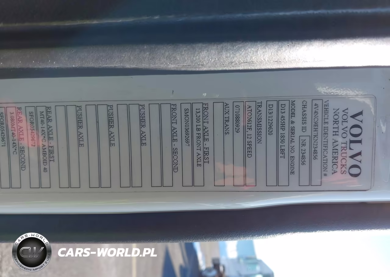 2019 Volvo Vnl VIN:4V4NC9EH7KN234856 - 8