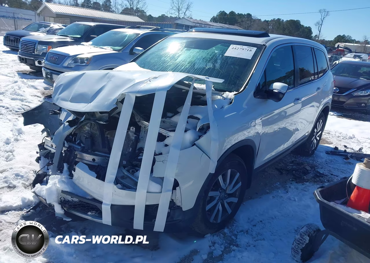 2021 Honda Pilot 2Wd Ex-L VIN:5FNYF5H50MB045509 - 2