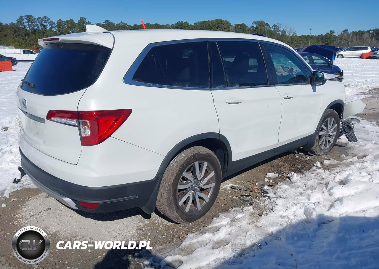 2021 Honda Pilot 2Wd Ex-L VIN:5FNYF5H50MB045509 - 4