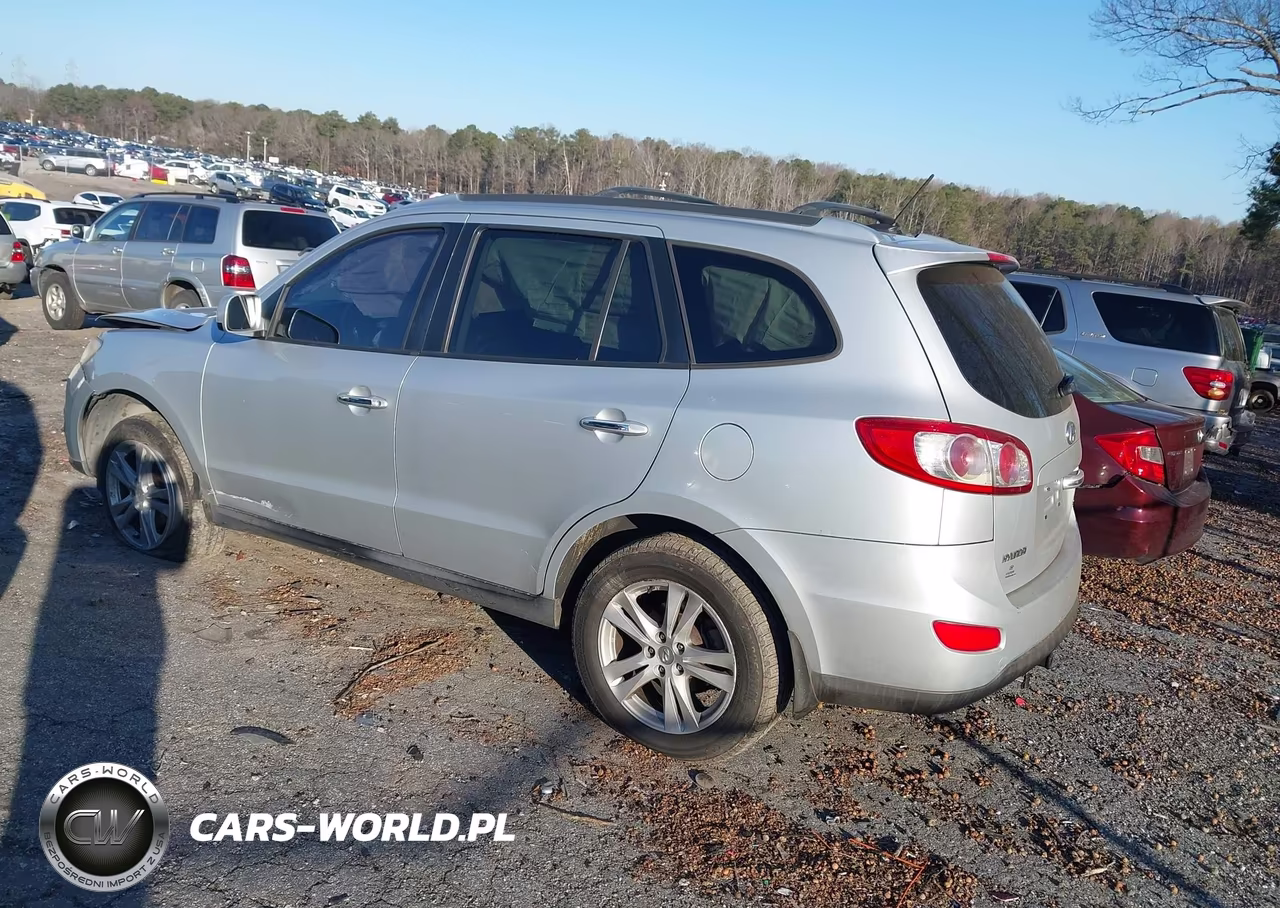 2010 Hyundai Santa Fe Limited V6 VIN:5NMSK4AG6AH384552 - 3