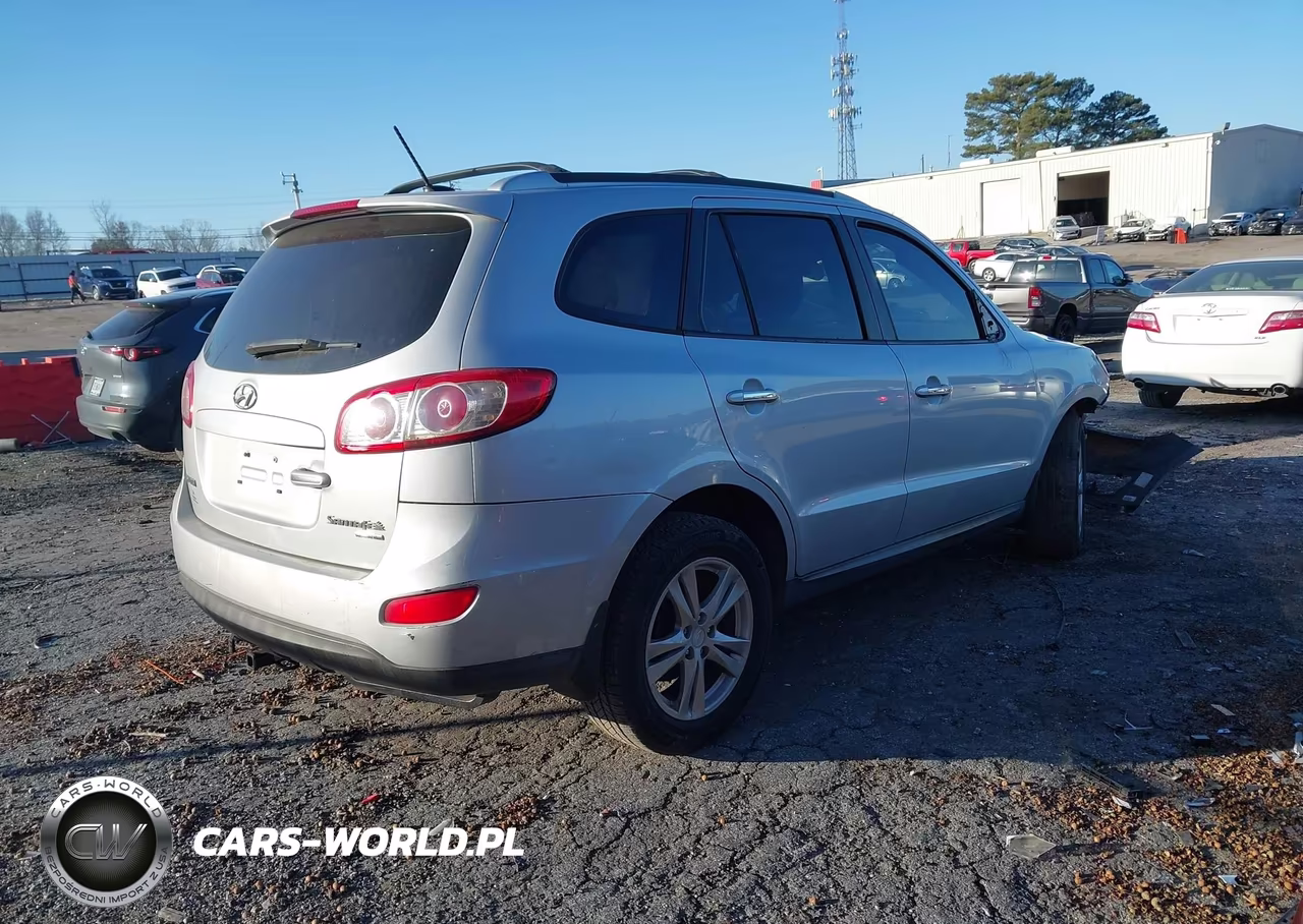 2010 Hyundai Santa Fe Limited V6 VIN:5NMSK4AG6AH384552 - 4