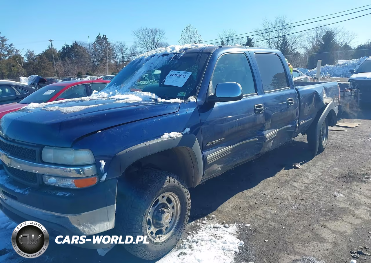 2002 Chevrolet Silverado 2500Hd Ls VIN:1GCHK23G12F113702 - 2
