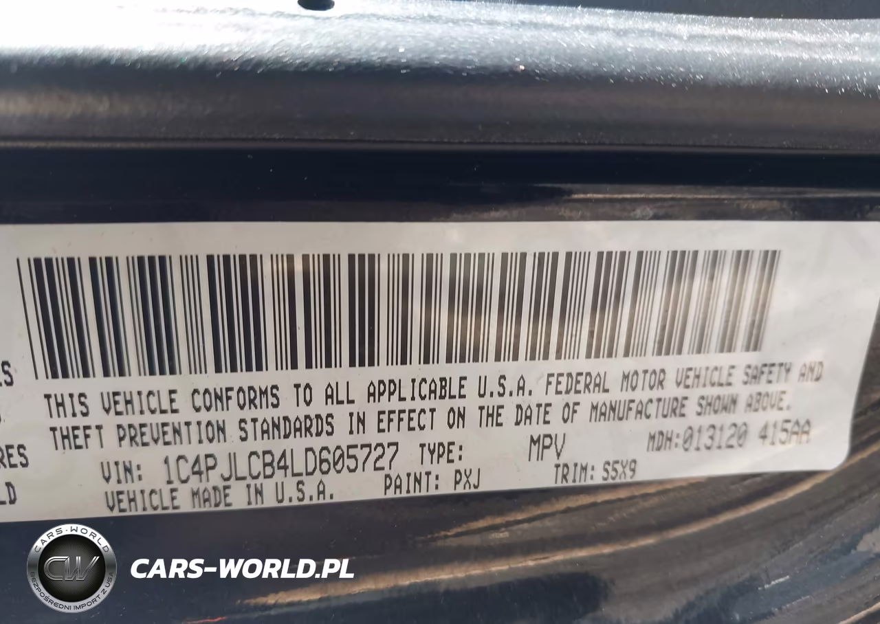 2020 Jeep Cherokee Latitude Fwd VIN:1C4PJLCB4LD605727 - 9