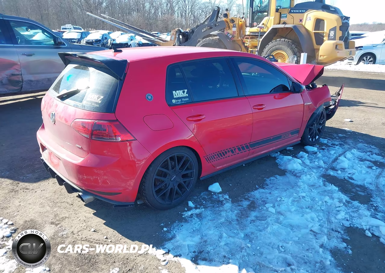 2016 Volkswagen Golf Gti S 4-Door VIN:3VW4T7AU9GM036227 - 4