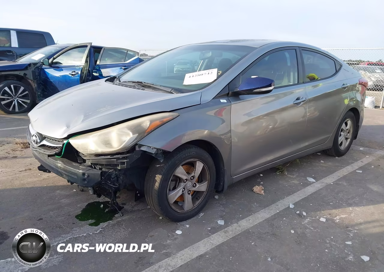 2014 Hyundai Elantra Se VIN:KMHDH4AE2EU091439 - 2