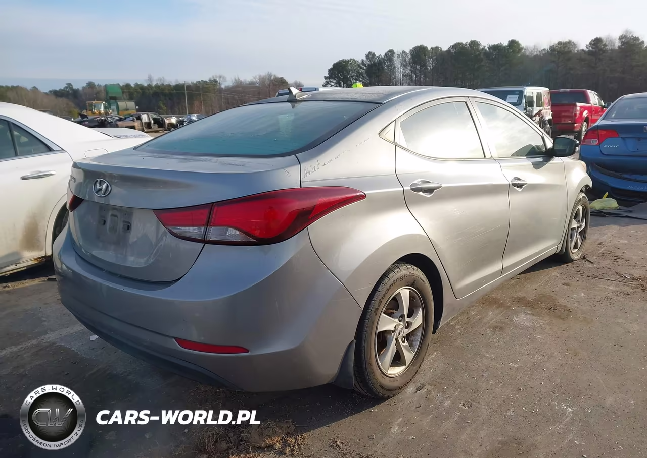 2014 Hyundai Elantra Se VIN:KMHDH4AE2EU091439 - 4