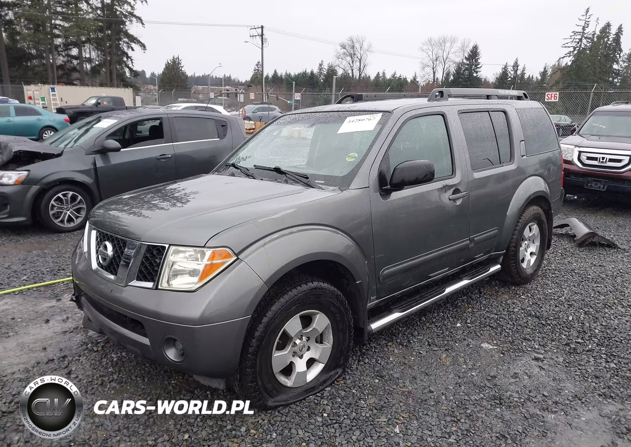 2007 Nissan Pathfinder S VIN:5N1AR18U47C624895 - 2