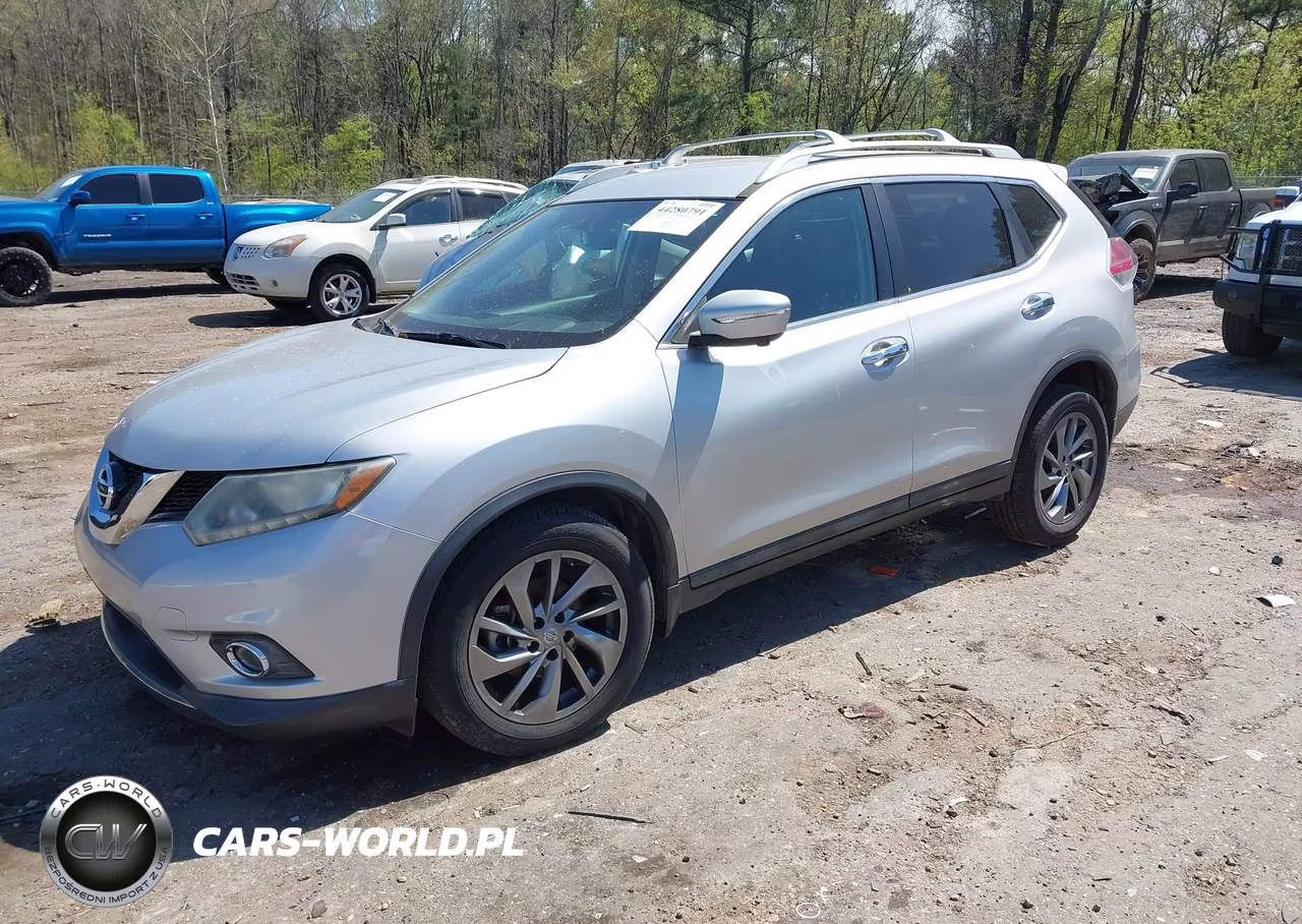 2015 Nissan Rogue Sl VIN:5N1AT2MT2FC906701 - 2