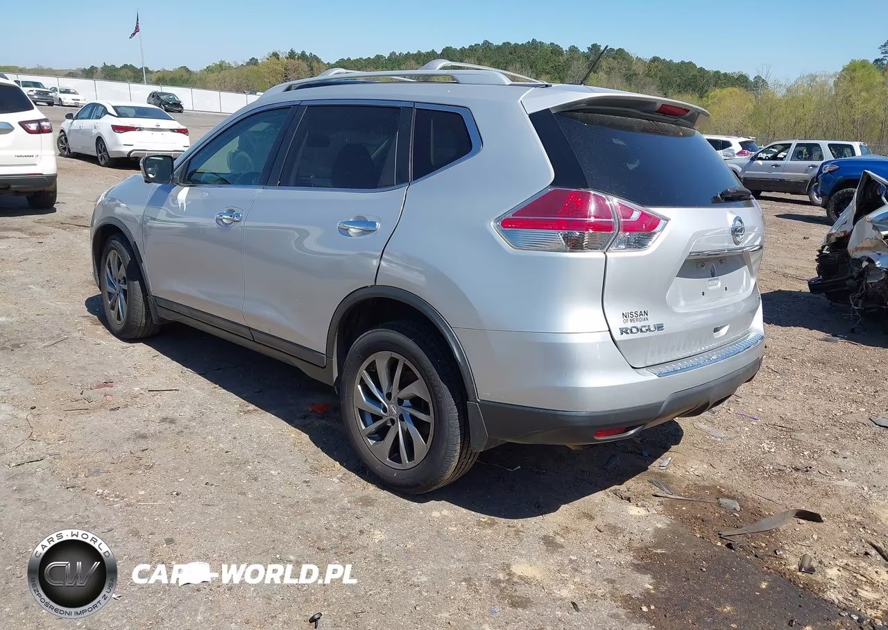 2015 Nissan Rogue Sl VIN:5N1AT2MT2FC906701 - 3