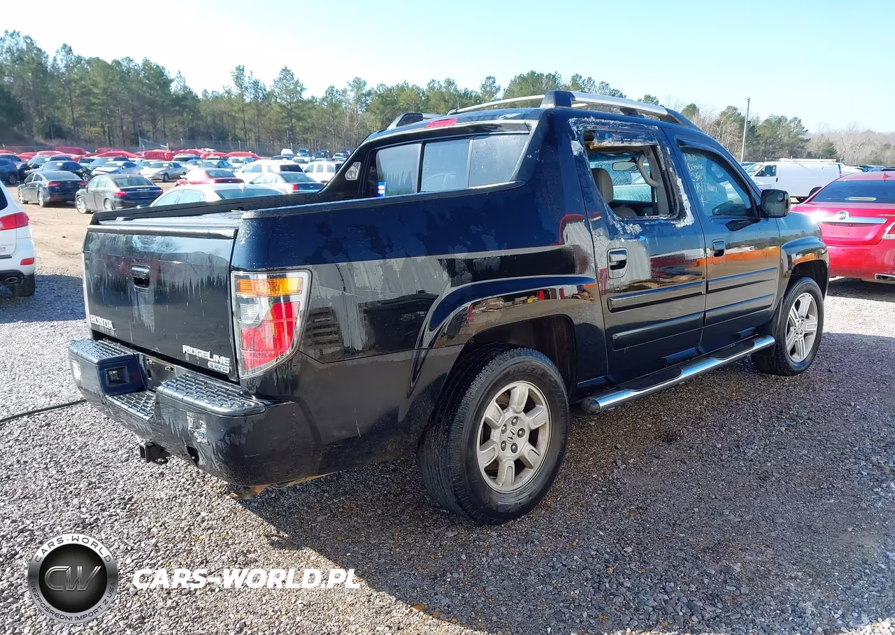 2007 Honda Ridgeline Rtl VIN:2HJYK16507H546031 - 4