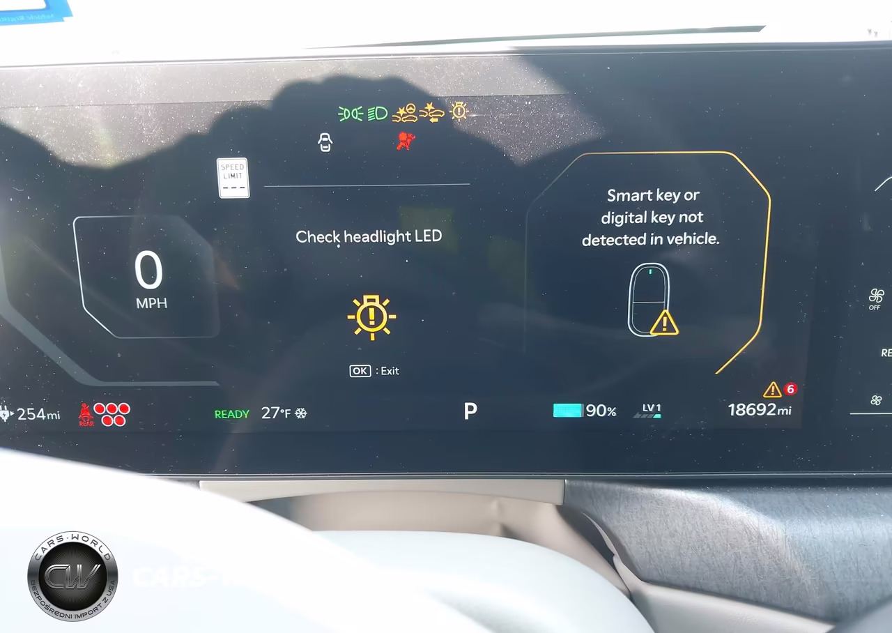 2024 Kia Ev9 Wind VIN:KNDAFFS55R6037165 - 7