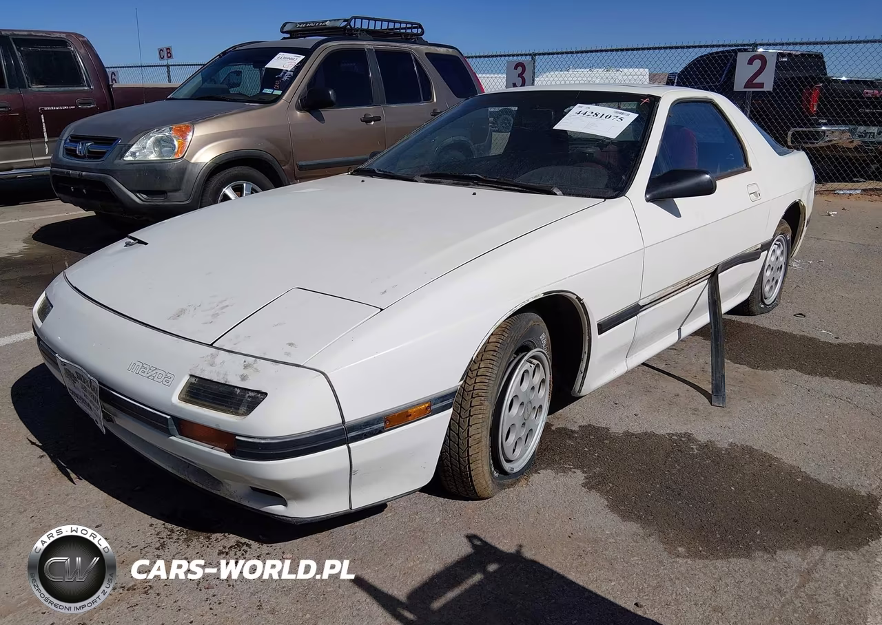 1986 Mazda Rx7 VIN:JM1FC3317G0147403 - 2