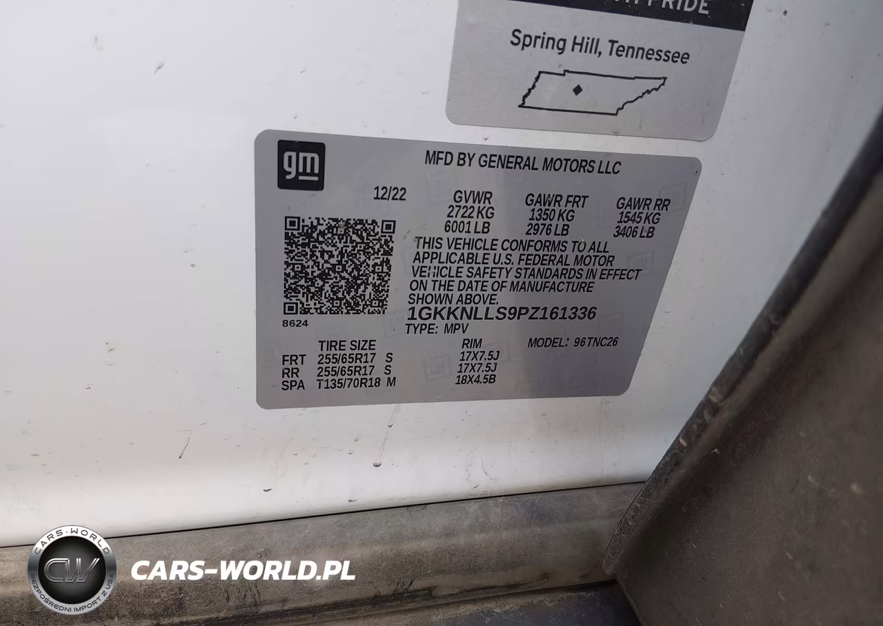 2023 GMC Acadia Awd At4 VIN:1GKKNLLS9PZ161336 - 9