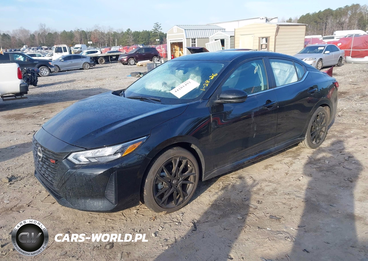 2025 Nissan Sentra Sr VIN:3N1AB8DVXSY350928 - 2