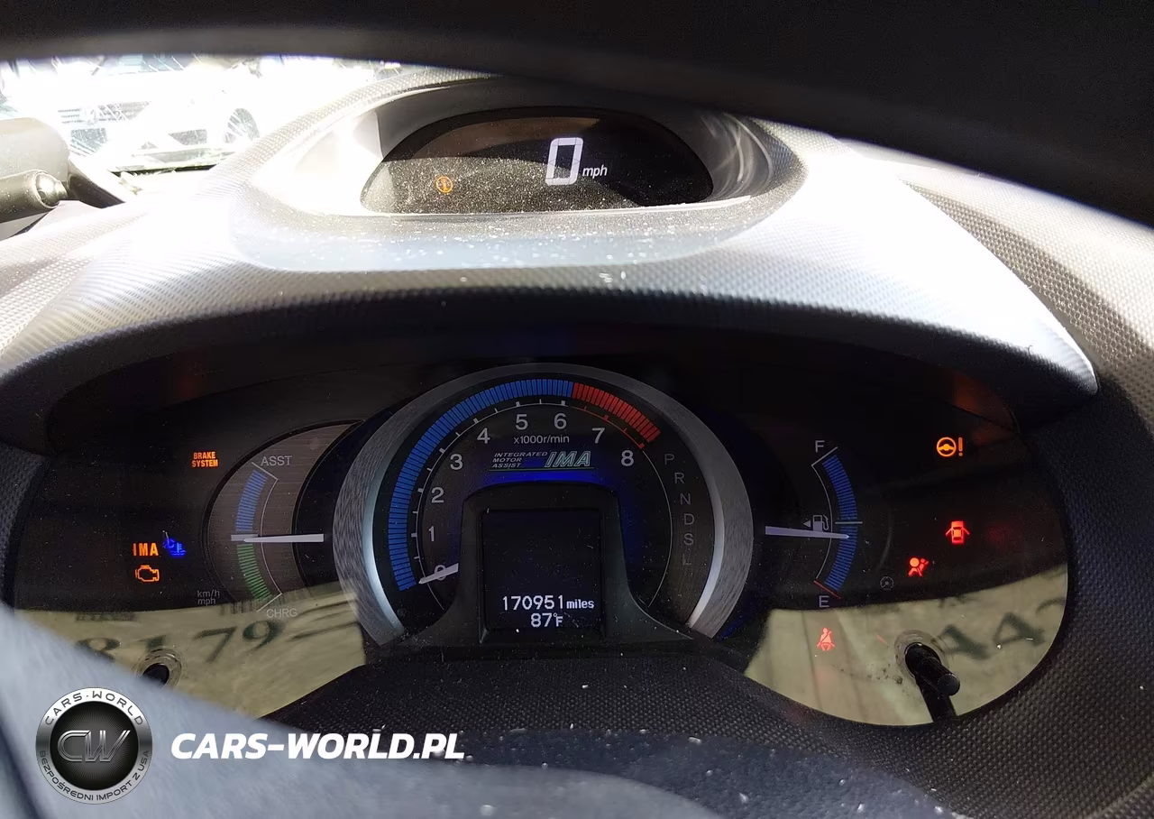 2010 Honda Insight Lx VIN:JHMZE2H55AS031608 - 7