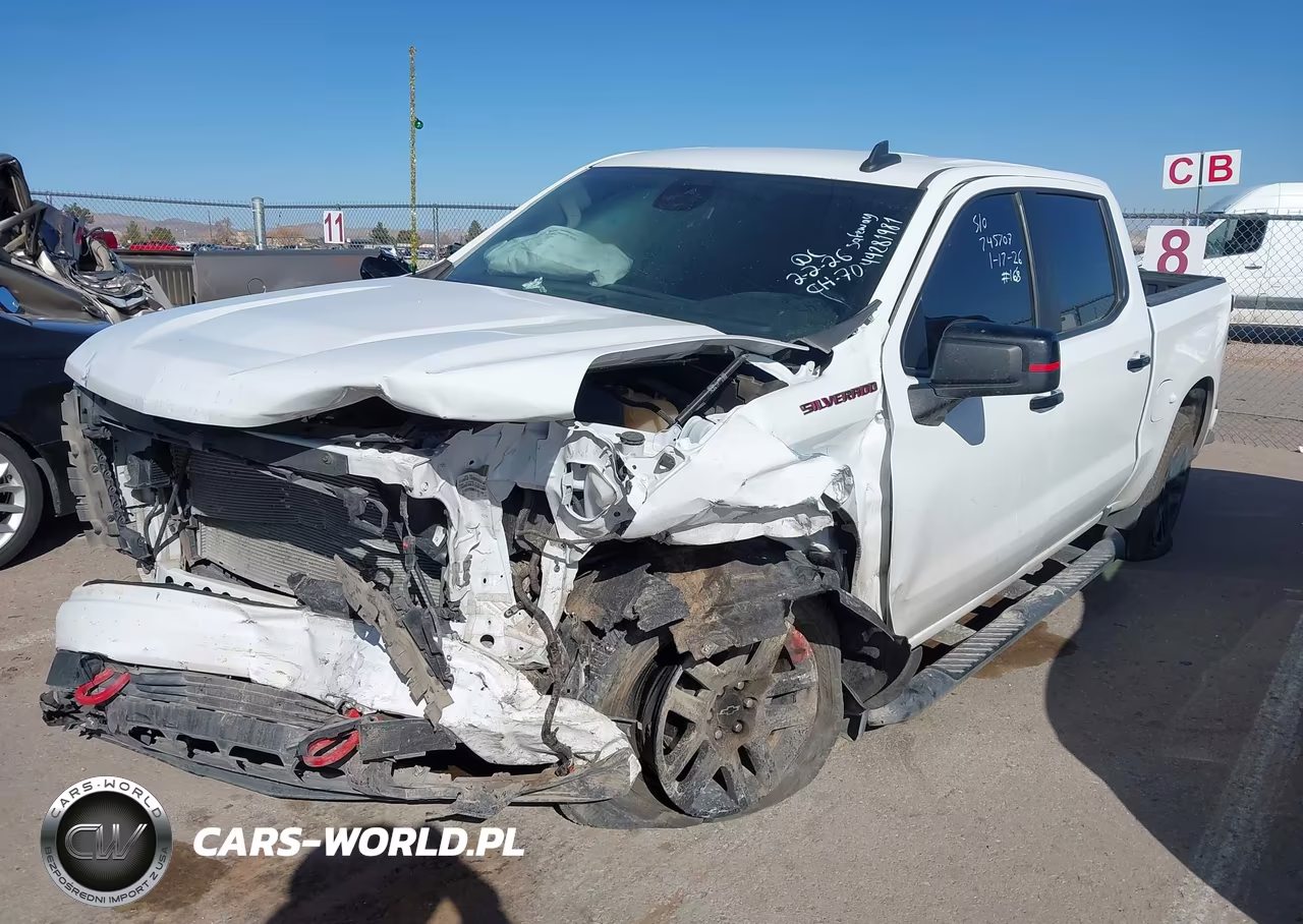 2023 Chevrolet Silverado 1500 2Wd Short Bed Rst VIN:1GCPADED0PZ174509 - 2