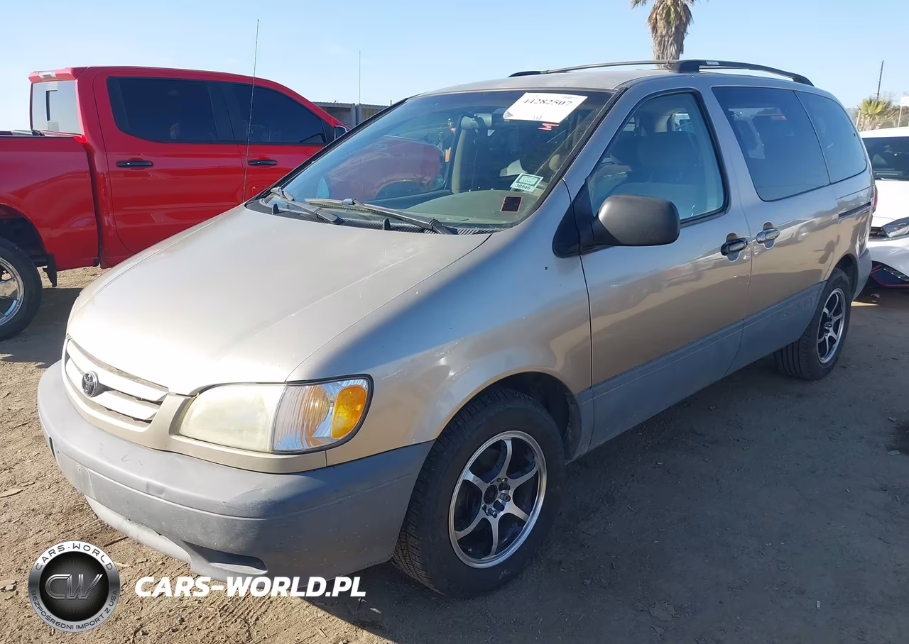 2002 Toyota Sienna Ce VIN:4T3ZF19C42U444277 - 2