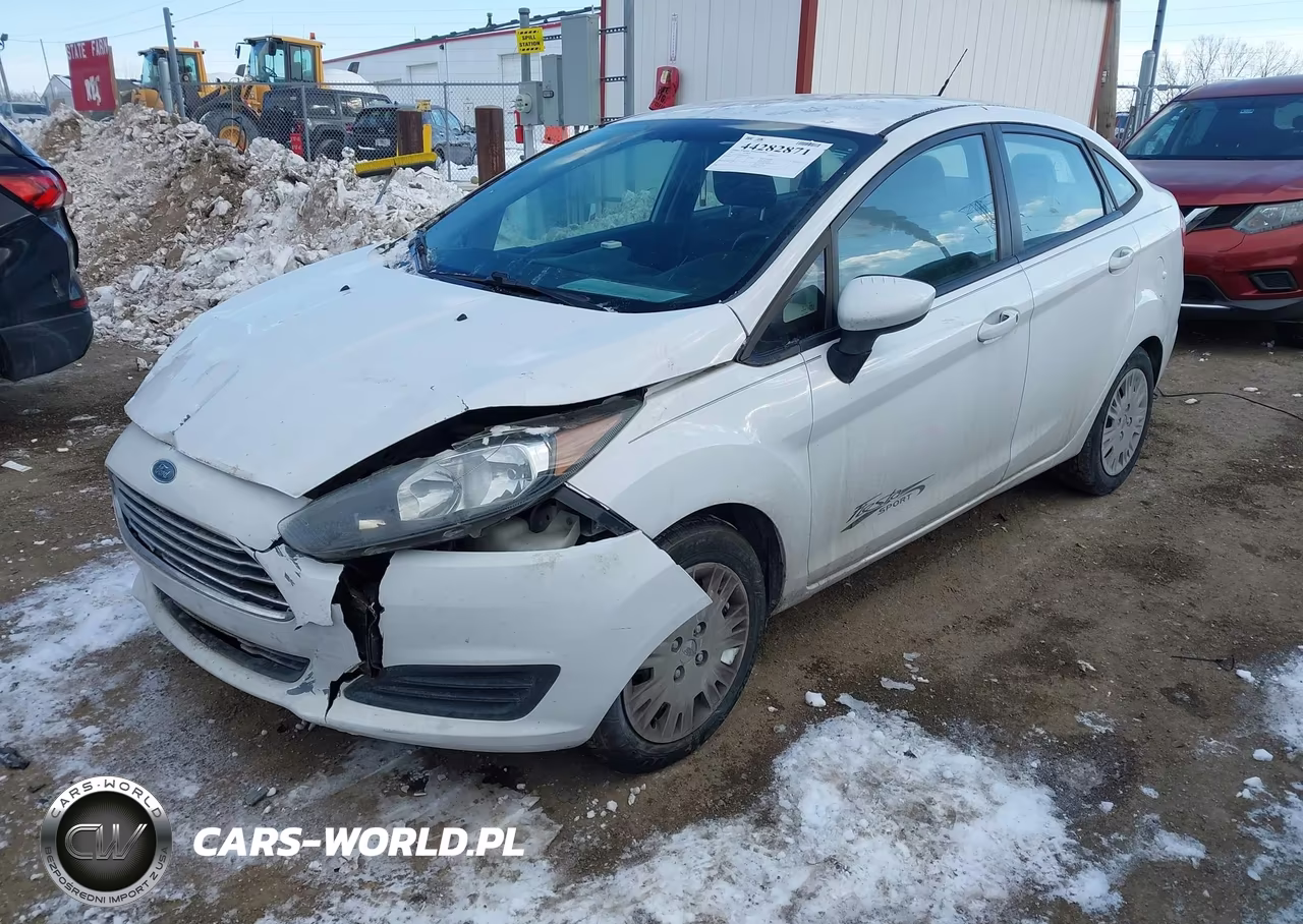 2015 Ford Fiesta S VIN:3FADP4AJ4FM104627 - 2