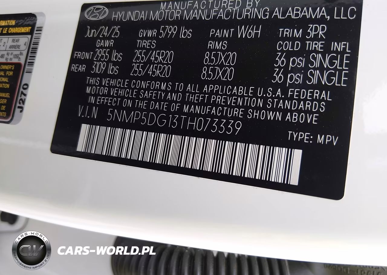 2026 Hyundai Santa Fe Hybrid Calligraphy VIN:5NMP5DG13TH073339 - 9
