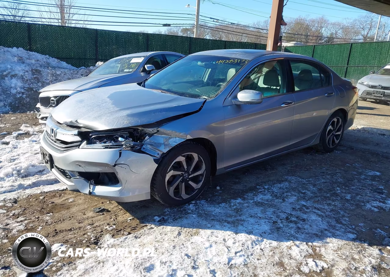 2017 Honda Accord Ex-L VIN:1HGCR2F84HA031836 - 2