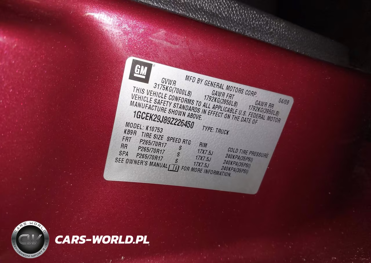2009 Chevrolet Silverado 1500 Lt VIN:1GCEK29J89Z226450 - 9