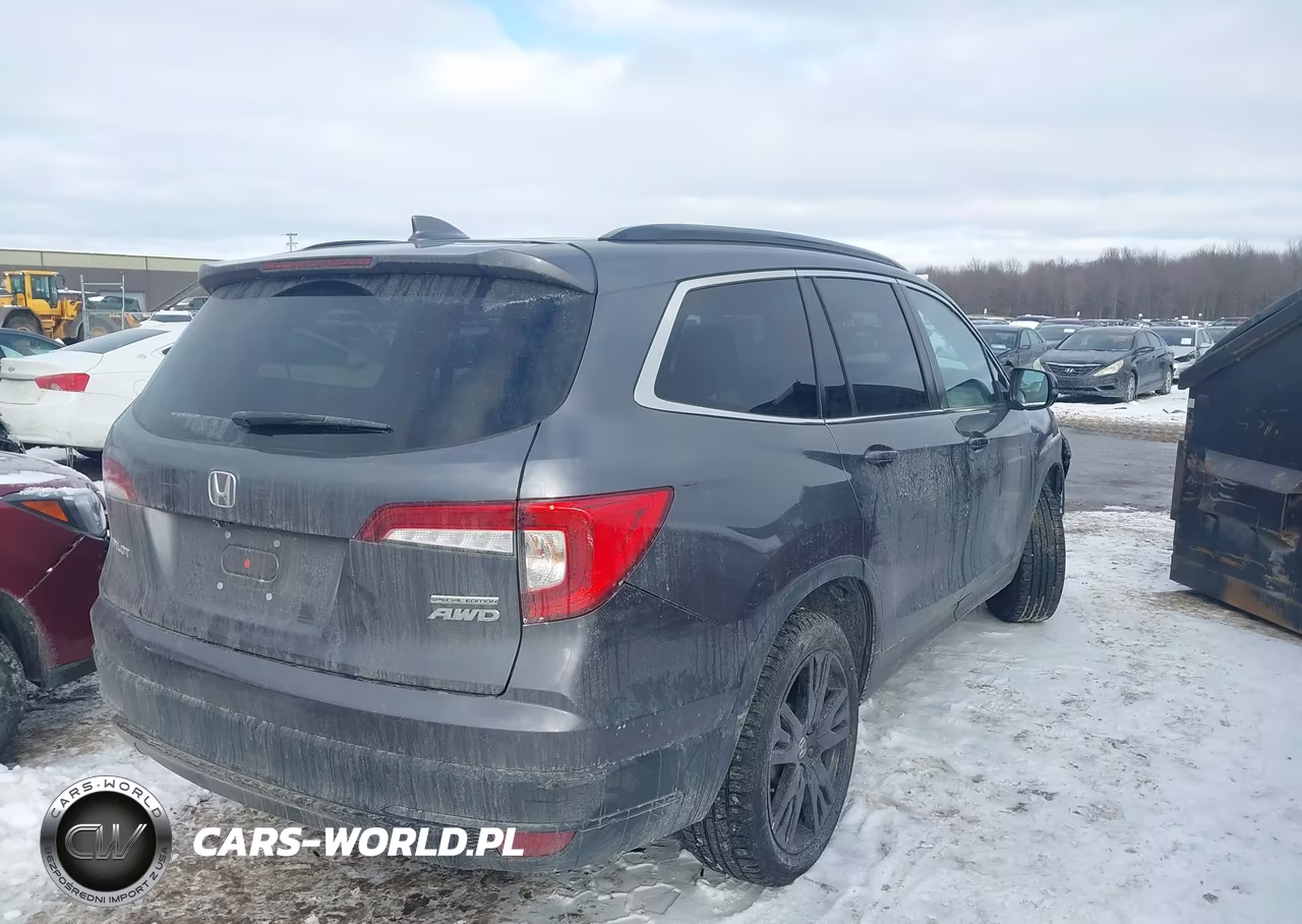 2022 Honda Pilot Awd Special Edition VIN:5FNYF6H29NB072978 - 4