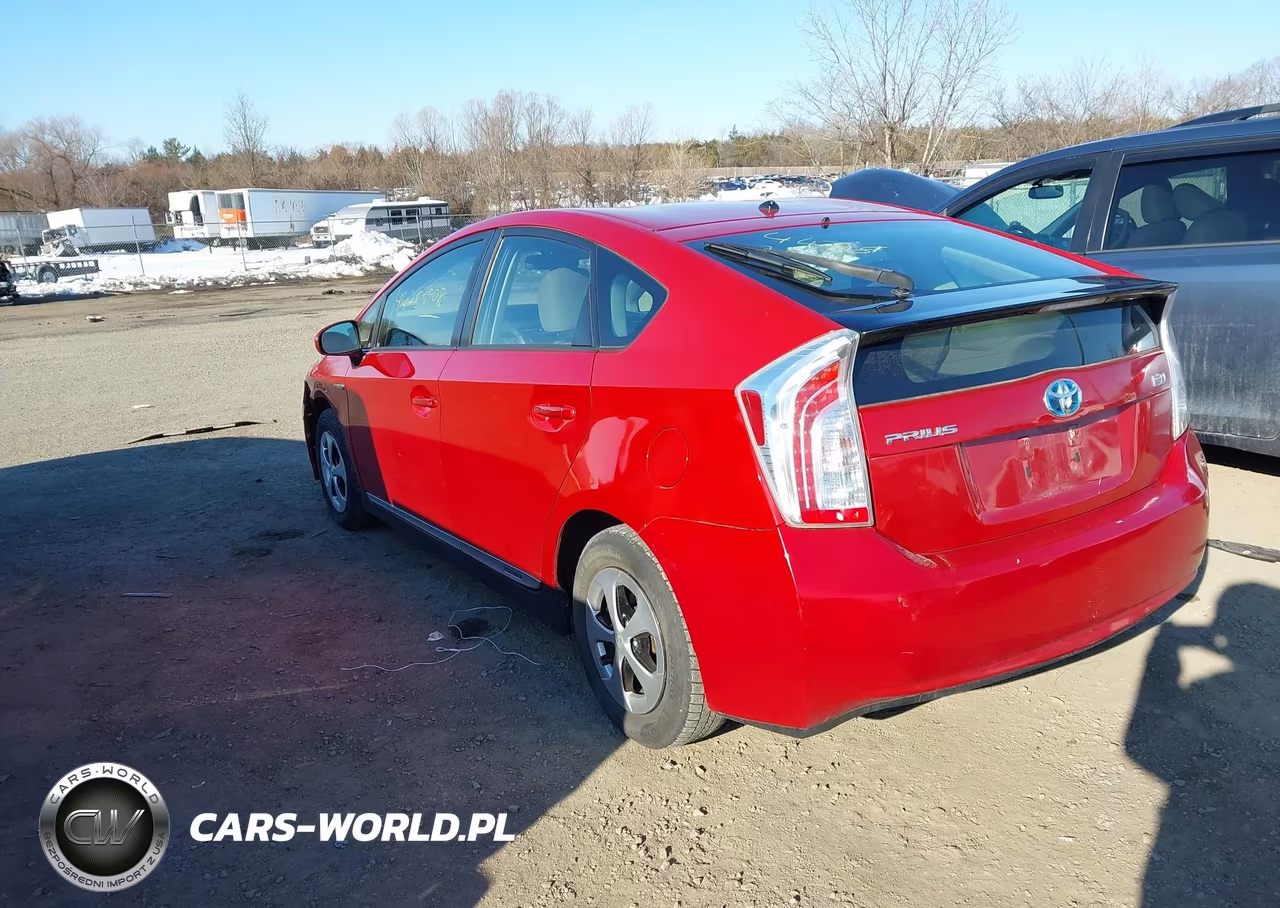 2013 Toyota Prius Two VIN:JTDKN3DU5D0349833 - 3