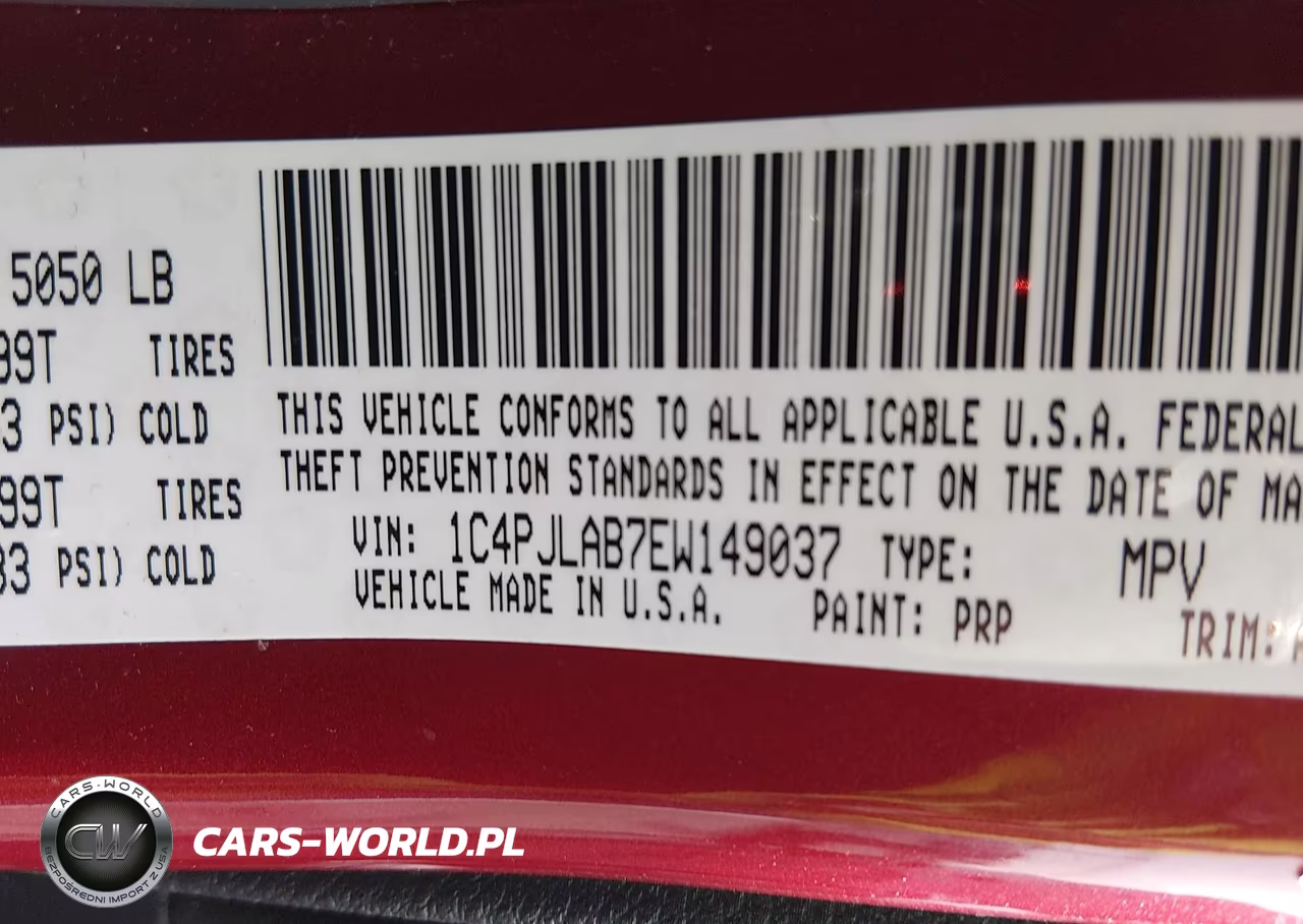 2014 Jeep Cherokee Sport VIN:1C4PJLAB7EW149037 - 9