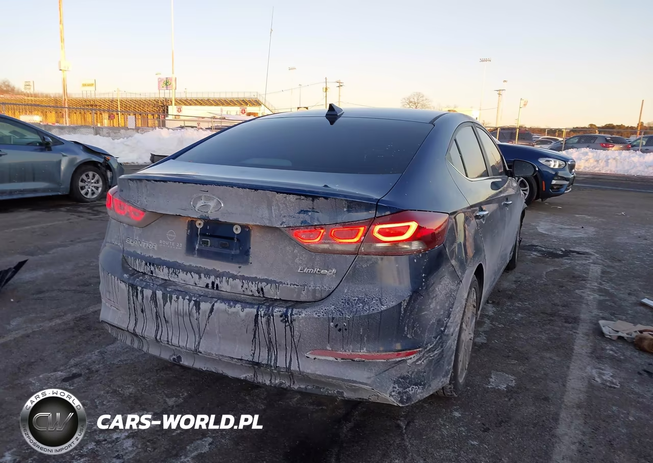 2017 Hyundai Elantra Limited VIN:5NPD84LF8HH023106 - 4