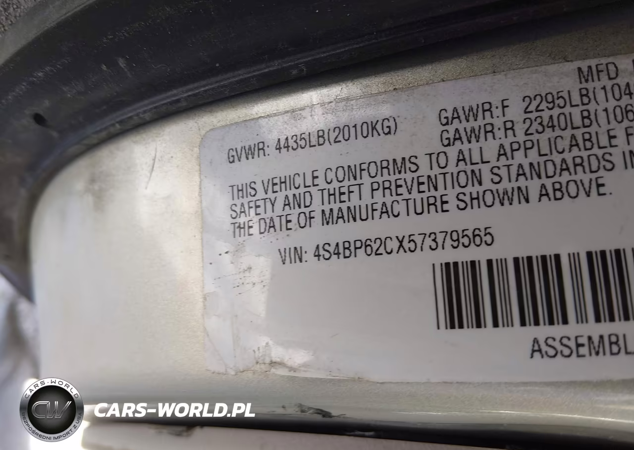 2005 Subaru Outback 2.5I Limited VIN:4S4BP62CX57379565 - 9