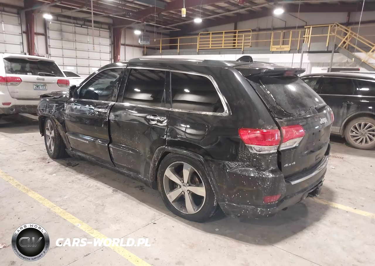 2015 Jeep Grand Cherokee Overland VIN:1C4RJFCT7FC822475 - 3