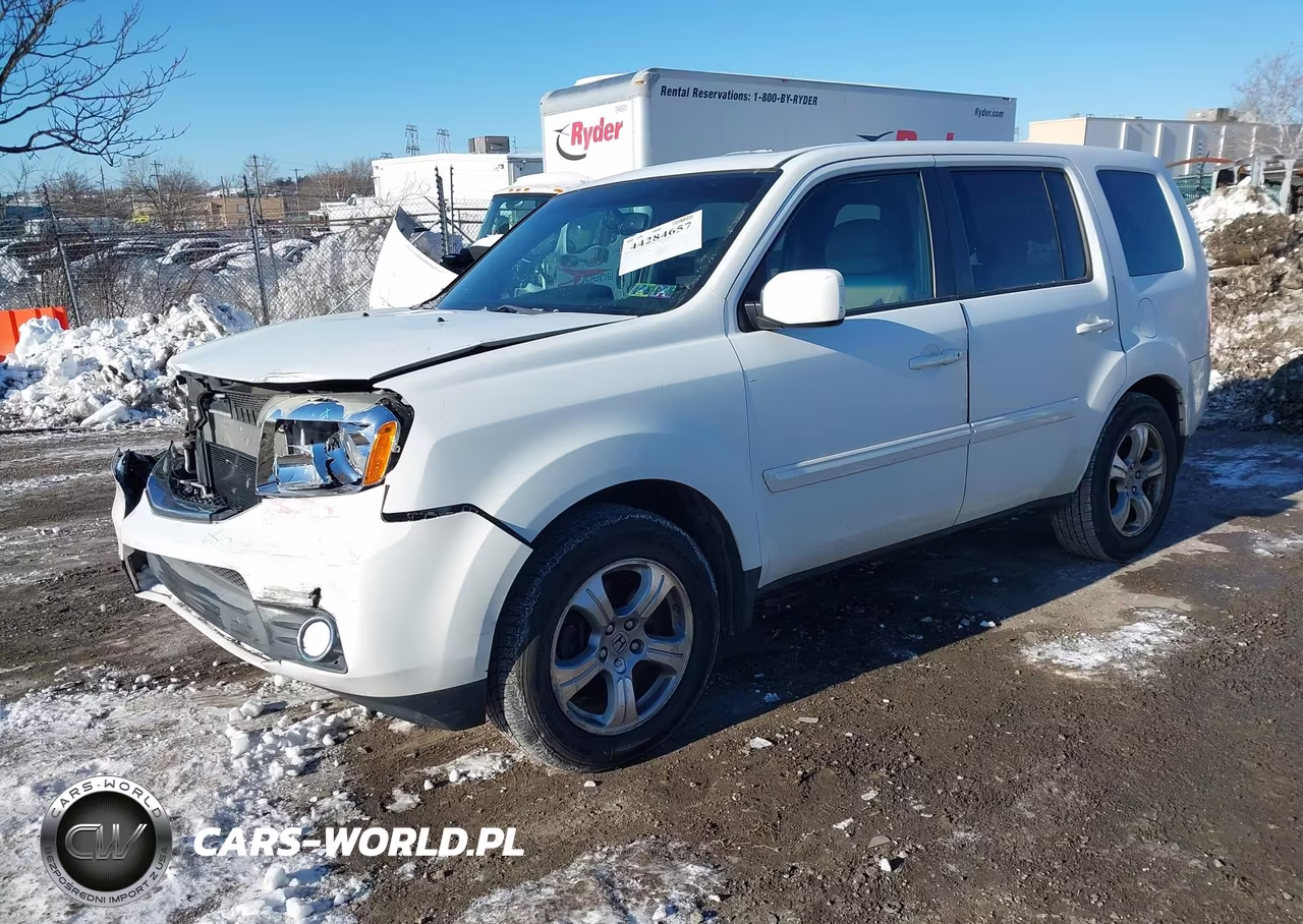 2012 Honda Pilot Ex-L VIN:5FNYF4H58CB057237 - 2