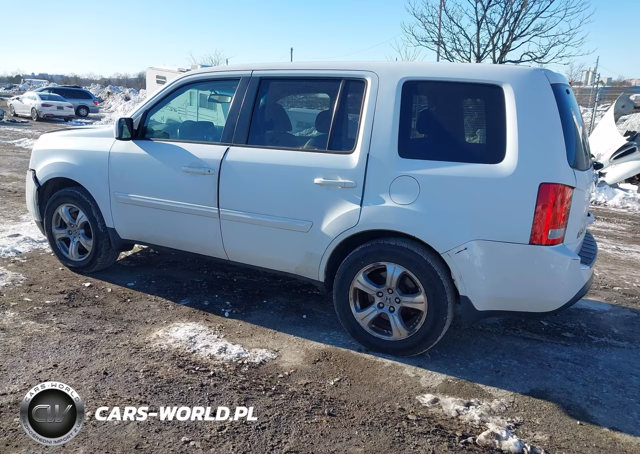 2012 Honda Pilot Ex-L VIN:5FNYF4H58CB057237 - 3