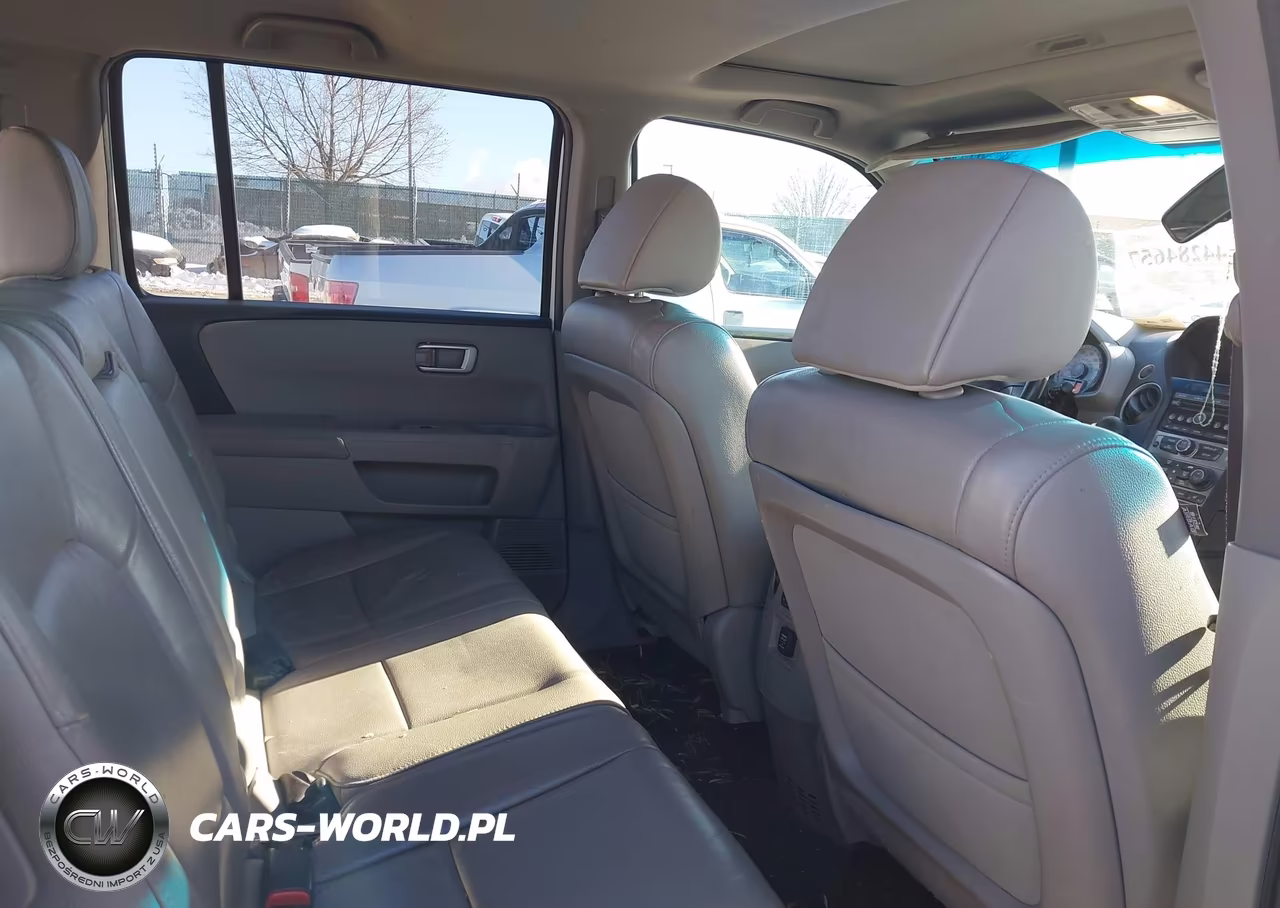 2012 Honda Pilot Ex-L VIN:5FNYF4H58CB057237 - 8