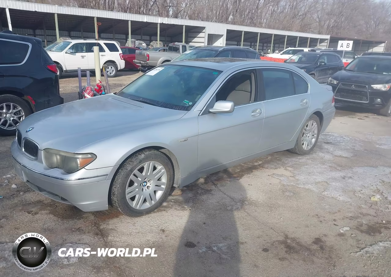 2002 BMW 745Li VIN:WBAGN63452DR05568 - 2