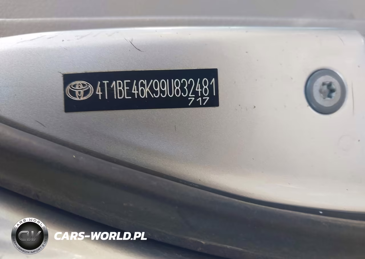 2009 Toyota Camry Le VIN:4T1BE46K99U832481 - 12