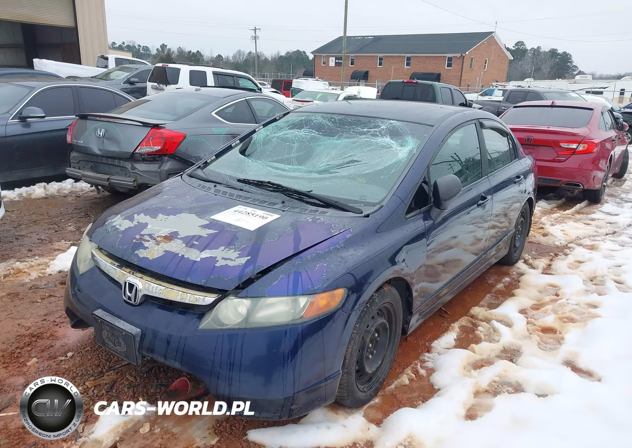 2008 Honda Civic Lx VIN:1HGFA16508L088706 - 2