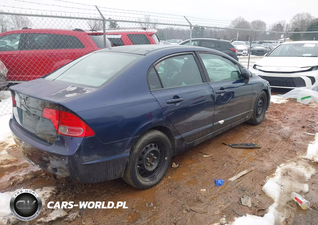 2008 Honda Civic Lx VIN:1HGFA16508L088706 - 4