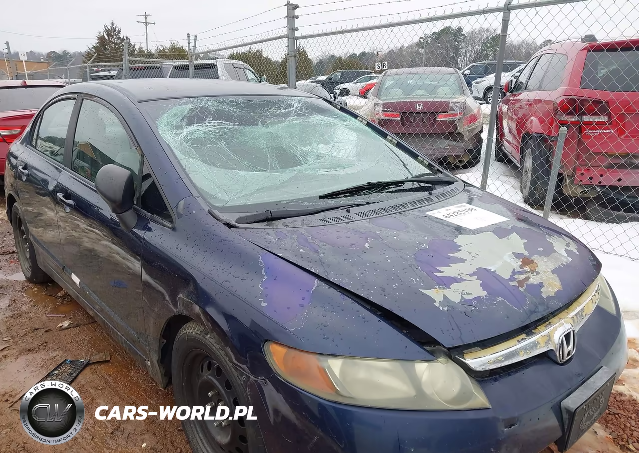 2008 Honda Civic Lx VIN:1HGFA16508L088706 - 6