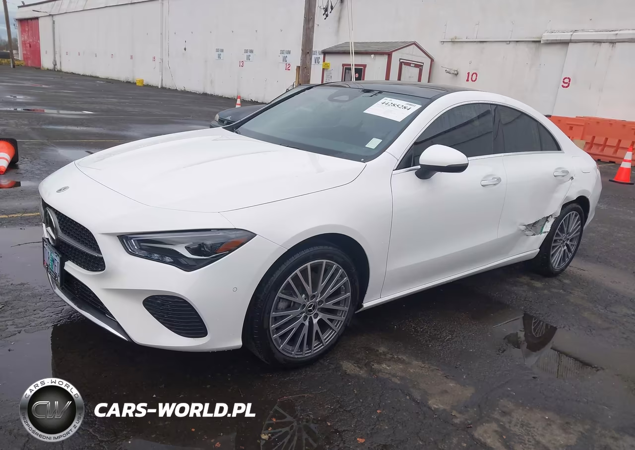 2025 Mercedes-Benz Cla 250 Coupe 4Matic VIN:W1K5J4HB2SN504304 - 2