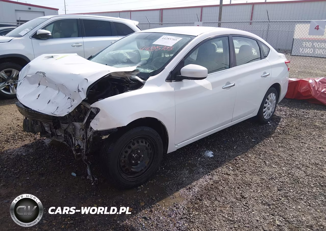 2014 Nissan Sentra Sv VIN:3N1AB7AP1EL638922 - 2
