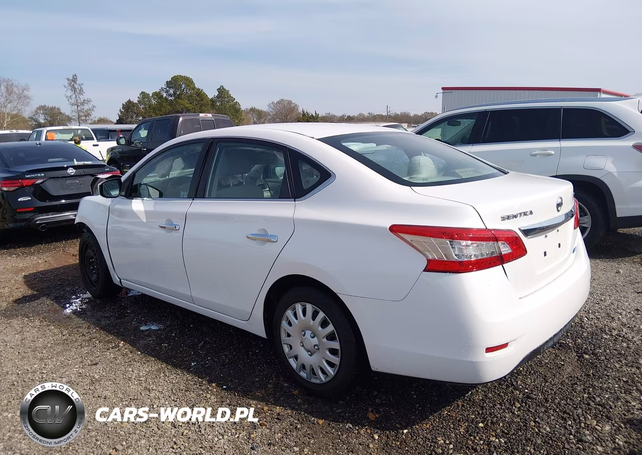 2014 Nissan Sentra Sv VIN:3N1AB7AP1EL638922 - 3