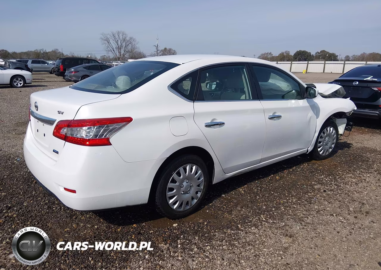 2014 Nissan Sentra Sv VIN:3N1AB7AP1EL638922 - 4