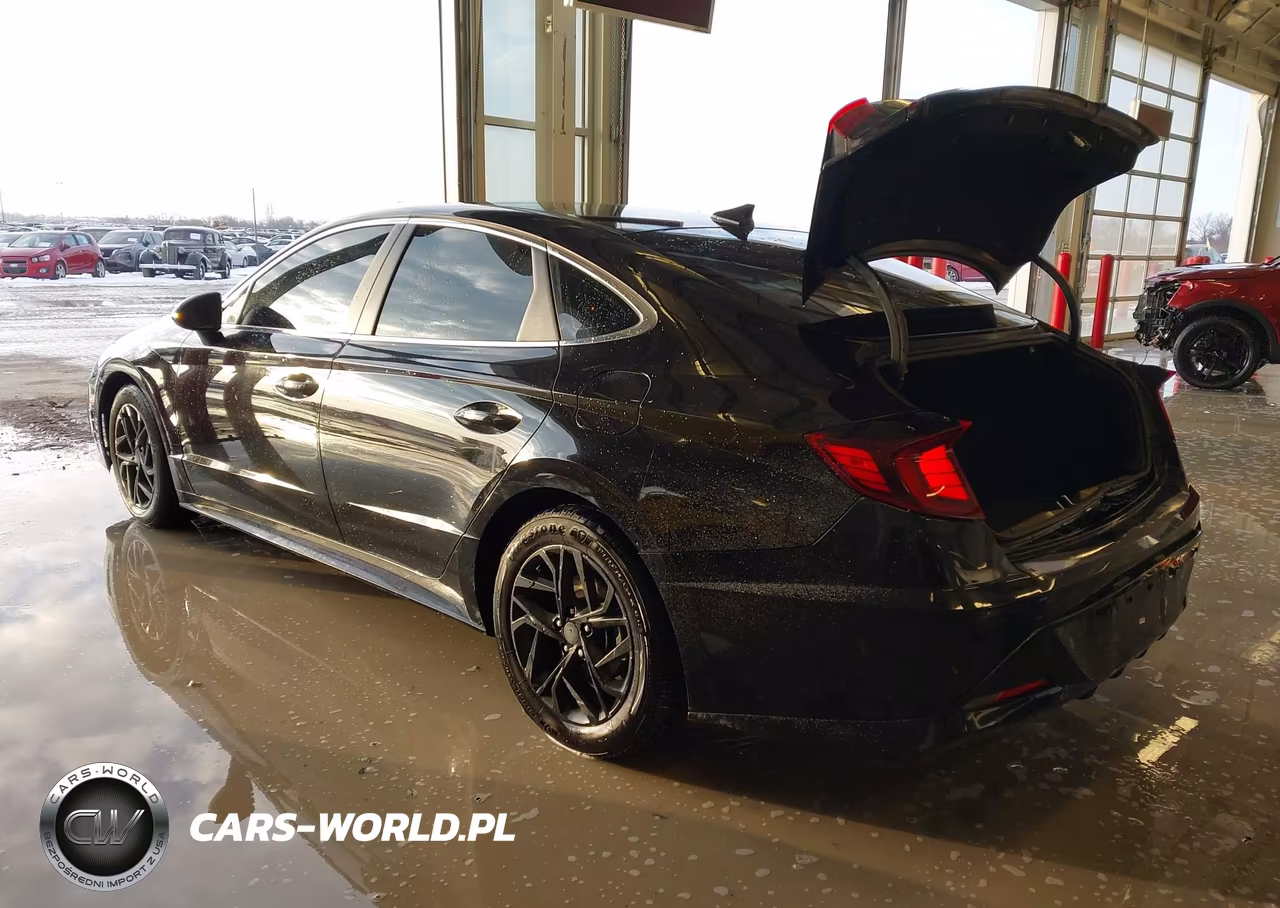2021 Hyundai Sonata Sel VIN:KMHL64JA4MA143605 - 3