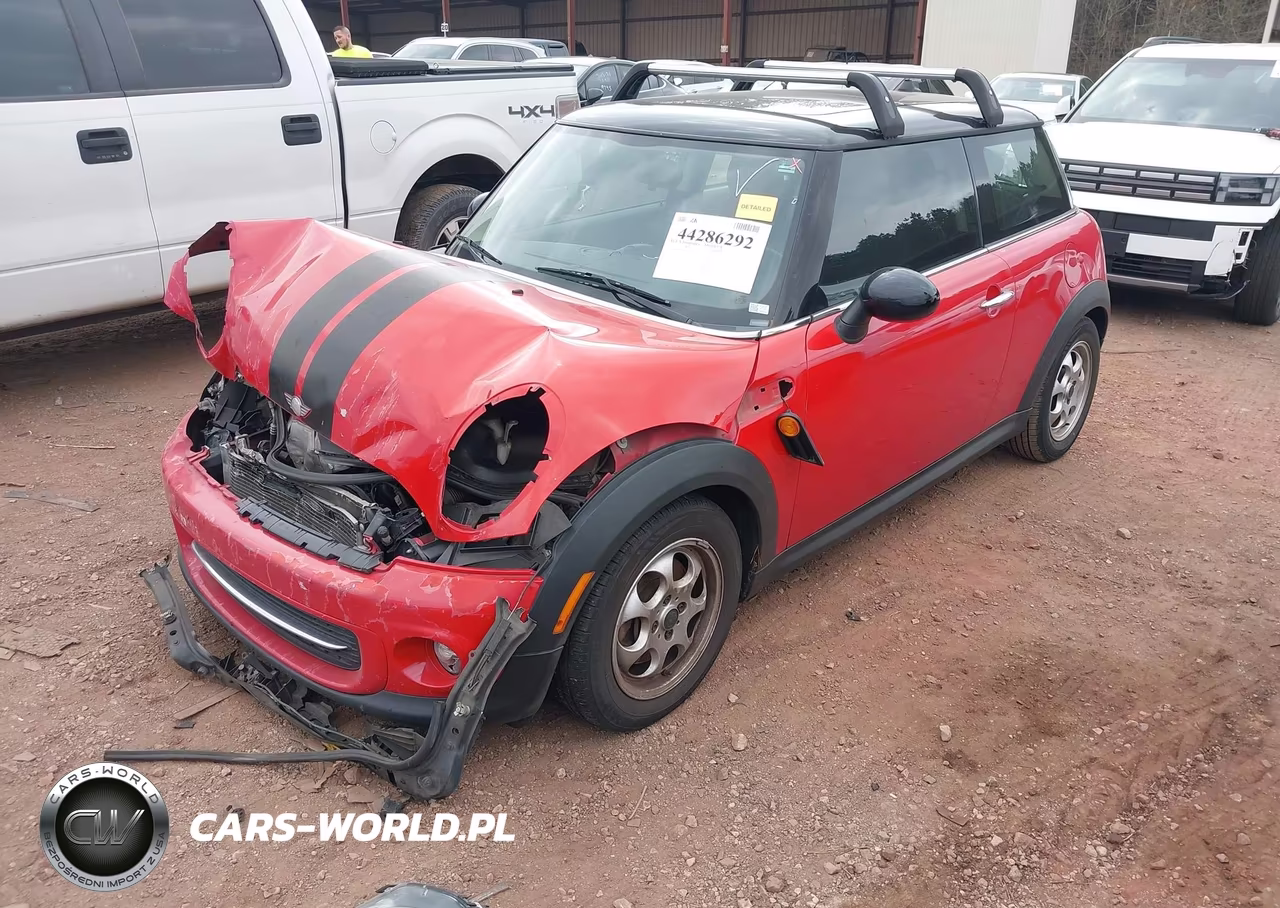 2012 Mini Cooper VIN:WMWSU3C54CT254848 - 2