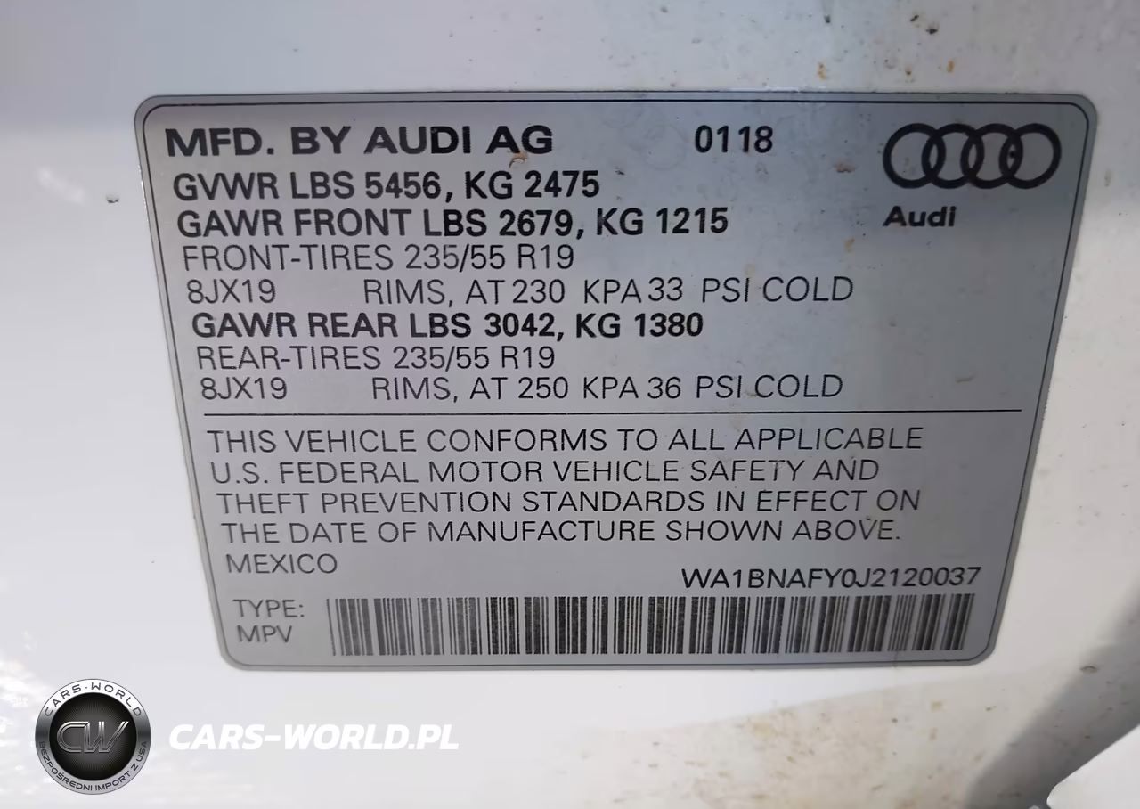 2018 Audi Q5 2.0T Premium VIN:WA1BNAFY0J2120037 - 9