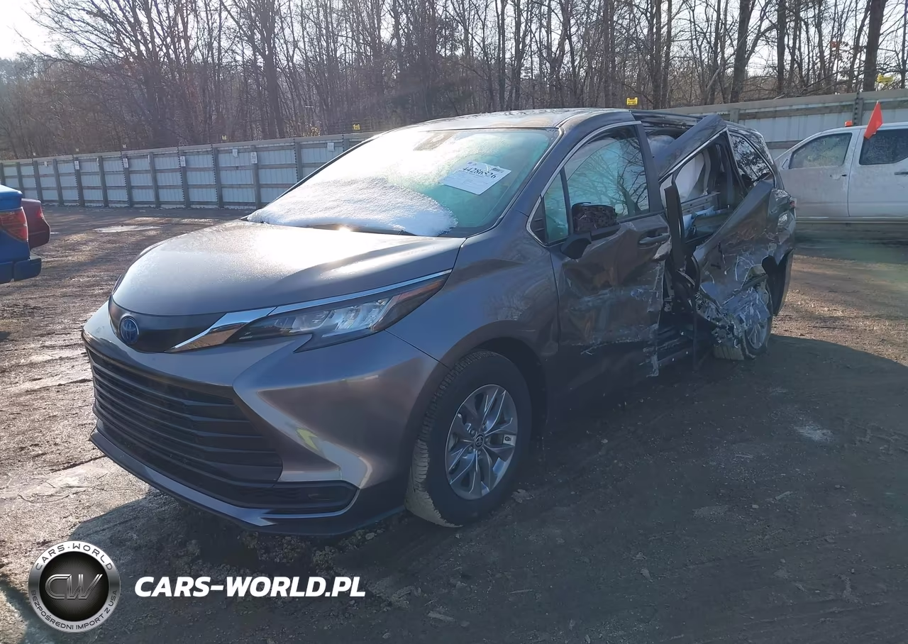 2023 Toyota Sienna Le VIN:5TDKRKEC2PS174740 - 2