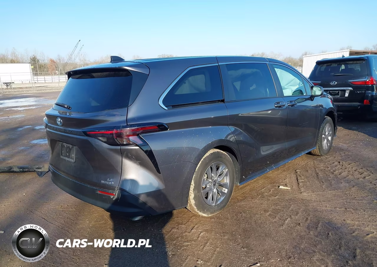 2023 Toyota Sienna Le VIN:5TDKRKEC2PS174740 - 4