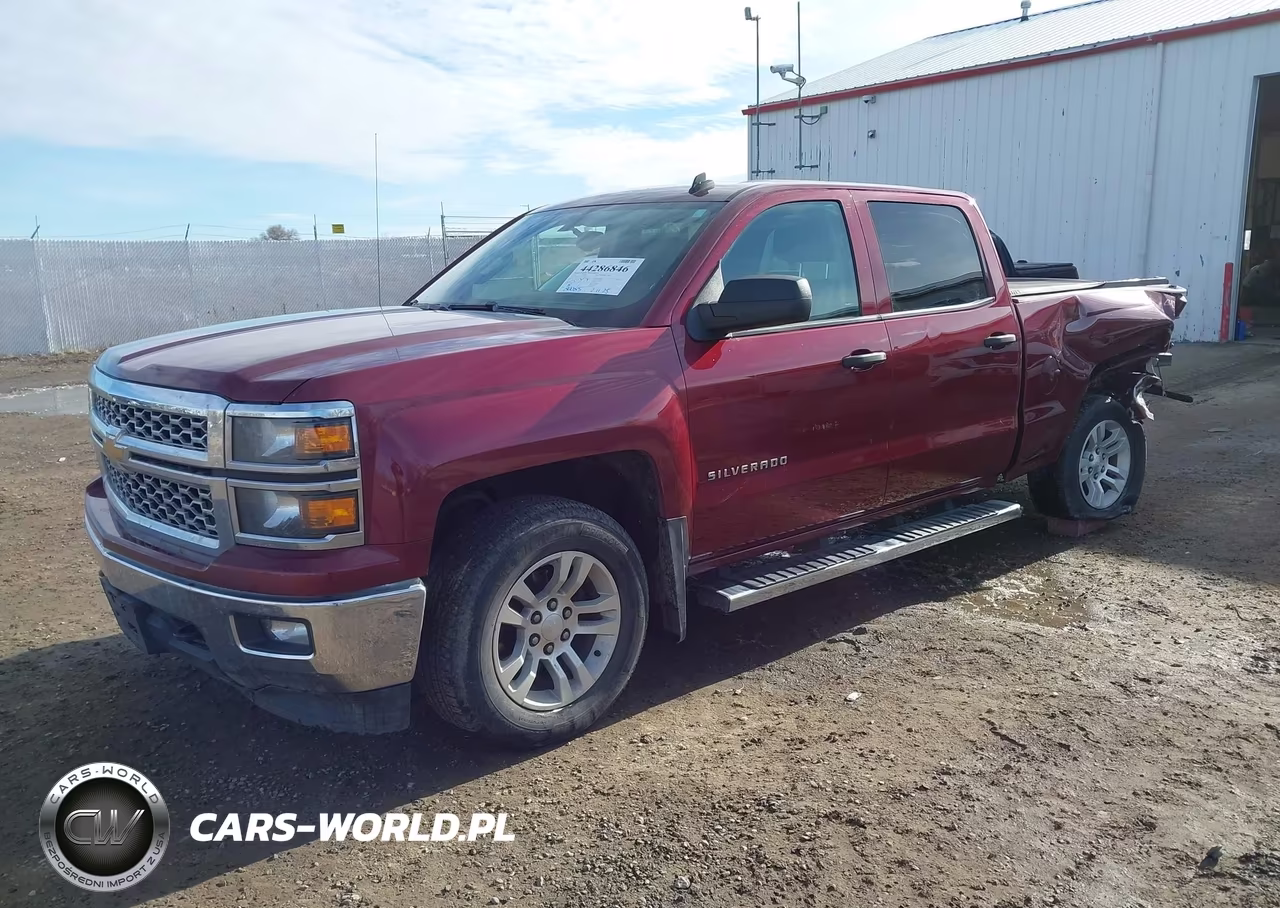 2014 Chevrolet Silverado 1500 1Lt VIN:3GCUKREC3EG381283 - 2