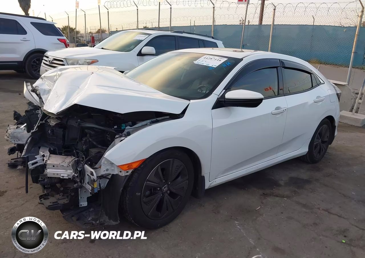 2018 Honda Civic Ex VIN:SHHFK7H59JU423626 - 2